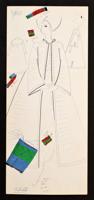 Karl Lagerfeld Fashion Drawing - Sold for $1,950 on 04-18-2019 (Lot 39).jpg